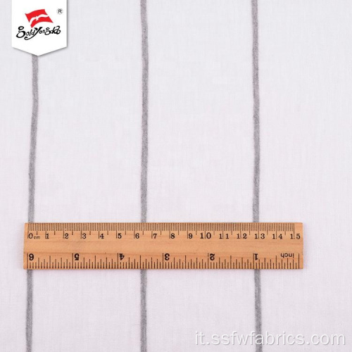 Tessuto elasticizzato resistente a rayon bianco Feel Hand Hand